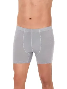 Yıldız Çamaşır 3'lü Paket Bambu Erkek Gri Boxer Yıldız 322