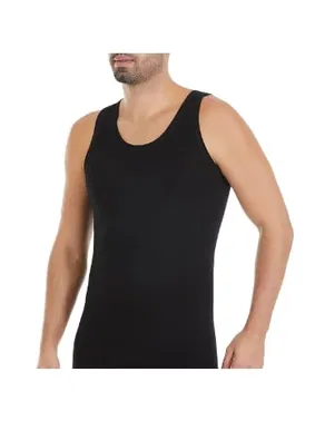 Yıldız Çamaşır 3'lü Paket Bambu Erkek Siyah Atlet Yıldız 316