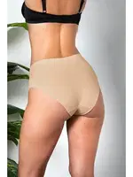 3lü Paket Dikişsiz İz Yapmaz Lazer Kesim Yeksek Bel Slip Külot Gallipoli MGP21263 görsel 6