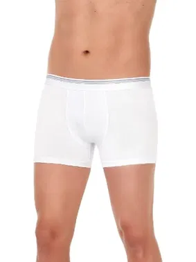 Yıldız Çamaşır 3'lü Paket Likralı Erkek Beyaz Formen Boxer Yıldız 365