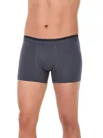 3'lü Paket Likralı Erkek Füme Formen Boxer Yıldız 369 Füme