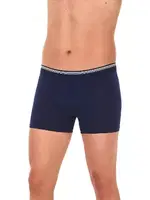 Formen 3'lü Paket Likralı Erkek Lacivert Boxer Yıldız 368 Lacivert