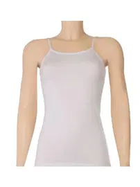 Yıldız Çamaşır 3'lü Paket Modal Ayarlanabilir Askılı Kadın Beyaz Atlet Yıldız 2185