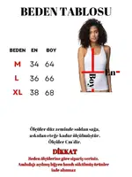 3'lü Pamuklu Kadın Sporcu Atlet Donex 1340 Beyaz görsel 4