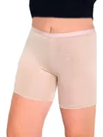 5 Adet Bamboo Ağlı Büyük Beden Mini Tayt Boxer LüxDRM 3003 Ten