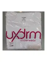 6 Adet Büyük Beden İp Askılı Pamuklu Ekonomik Paket Kadın Atlet LüxDRM 6501 Beyaz detay görünüm