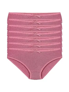Yıldız Çamaşır 6'lı Paket Bambu Bikini Pembe Külot Yıldız 3909