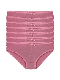 Yıldız Çamaşır 6'lı Paket Bambu Bikini Pembe Külot Yıldız 3909