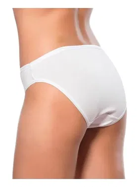 Özkan 10lu Paket Kadın Pamuklu Likralı Süprem Slip Külot Özkan 6120 - Alternatif Görünüm