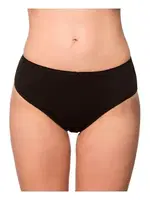 10lu Paket Kadın Pamuklu Likralı Süprem Yüksek Bel Bato Külot Özkan 6121 Siyah görsel 8