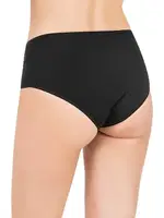 10lu Paket Kadın Pamuklu Modal Esnek Rahat Dantel Detaylı Külot Özkan 26848 Siyah detay görünüm