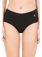 10lu Paket Kadın Pamuklu Modal Esnek Yumuşak Yüksek Bel Bato Külot Özkan 23922 Siyah görsel 14