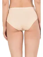 10lu Paket Kadın Pamuklu Modal Esnek Yumuşak Yüksek Bel Bato Külot Özkan 23922 Ten görsel 8