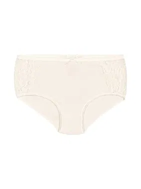 Yıldız Çamaşır 6'lı Paket Likralı Dantelli Bato Ekru Kadın Külot Yıldız 3797 - Alternatif Görünüm