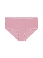 6'lı Paket Likralı İz Yapmaz Kadın Pembe Bato Külot Yıldız 3743 Pembe detay görünüm