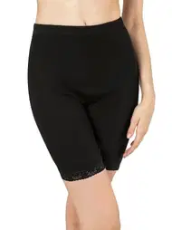 Özkan 10lu Paket Pamuklu Dantelli Ribana Esnek Yumuşak Paçalı Alt Içlik Don Külot Özkan 0114