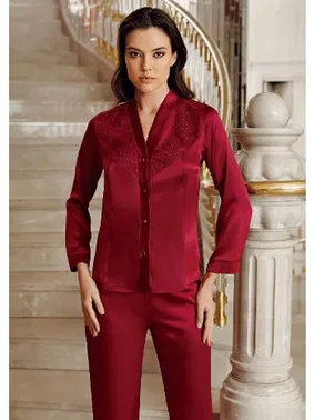 İmaj 6Lı Saten Takım Dantel Detaylı Gelin Çeyiz Seti İmaj 1020 - Alternatif Görünüm