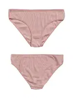 7li Paket Kadın Fitilli Ribana Pamuklu Esnek Rahat Slip Bikini Külot Özkan 26798  görsel 4