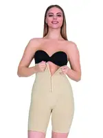 Agraflı Paçalı Korse Pera Fitol 8004 Ten