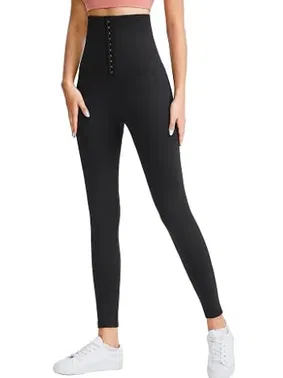 Pera Fitol Agraflı Siyah Korse Tayt Pera Fitol 8021 - Alternatif Görünüm