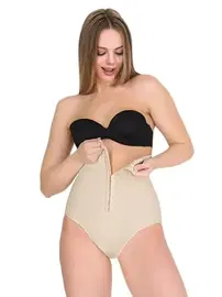 Pera Fitol Agraflı Yüksek Bel Slip Korse Pera Fitol 8002
