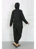 Büyük Beden Tesettür Mayo Siyah Akbeniz 44010 Siyah farklı açı