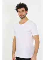 Açık Yaka Beyaz Penye Erkek Fanila Atlet Akbeniz 6565 Beyaz görsel 5