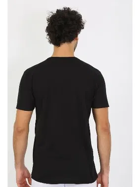 Akbeniz Açık Yaka Siyah Penye Erkek Atlet Fanila Akbeniz 6565 - Alternatif Görünüm