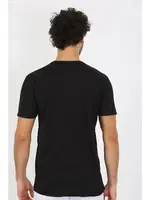 Açık Yaka Siyah Penye Erkek Atlet Fanila Akbeniz 6565 Siyah detay görünüm