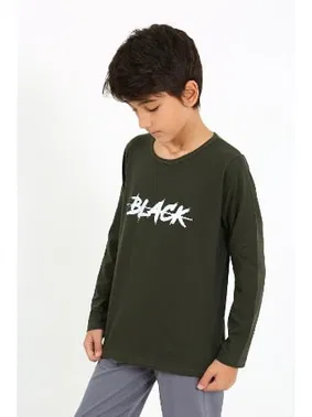 Akbeniz Uzun Kollu Pamuklu Erkek Çocuk Pijama Takım Akbeniz 20437