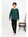 Erkek Çocuk Uzun Kollu Penye Pijama Takım Akbeniz 20437