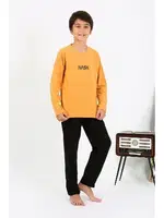 Nasa Uzun Kollu Penye Erkek Çocuk Pijama Takım Akbeniz 20438