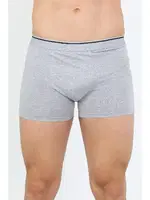 Pamuk Likralı Penye Boxer Gri Akbeniz 40133 Gri