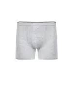 Pamuk Likralı Penye Boxer Gri Akbeniz 40133 Gri görsel 4