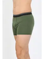 Erkek Pamuk Likralı Akbeniz Boxer Haki 40133 Haki detay görünüm