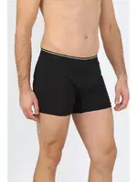 Erkek Pamuk Likralı Siyah 40133 Siyah detay görünüm