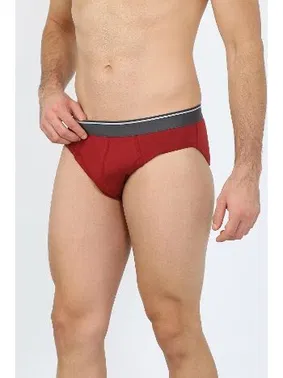 Akbeniz Pamuk Likralı Slip Akbeniz Erkek Külot Bordo 40132