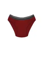 Pamuk Likralı Slip Akbeniz Erkek Külot Bordo 40132 Bordo detay görünüm