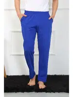 Pamuk Saks Erkek Tek Alt Pijama Akbeniz 27495 Saks detay görünüm