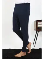 Pamuklu Cepli Tek Alt Erkek Pijama Lacivert Akbeniz 27551 Lacivert detay görünüm