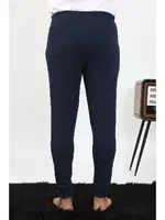 Pamuklu Cepli Tek Alt Erkek Pijama Lacivert Akbeniz 27551 Lacivert görsel 4