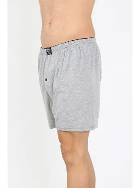 Akbeniz Penye Boxer Gri Akbeniz 40091 - Alternatif Görünüm