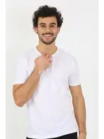 Sıfır Yaka Beyaz Penye Erkek Fanila Atlet Akbeniz 6567 Beyaz