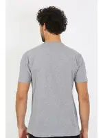 Gri Sıfır Yaka Kısa Kollu Penye Erkek Atlet Fanila Akbeniz 6567 Gri detay görünüm