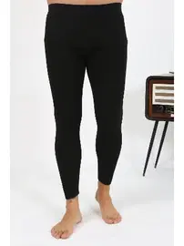 Akbeniz Kışlık Tek Alt Termal Tayt Erkek İçlik Siyah Akbeniz 27552