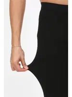 Kışlık Tek Alt Termal Tayt Erkek İçlik Siyah Akbeniz 27552 Siyah farklı açı