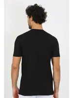 Penye Erkek Kısa Kollu V Yaka Siyah Atlet Akbeniz 6560 Siyah görsel 6