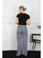 Bol Paça Kadın Penye Alt Üst Takım Akbeniz 5504 Lacivert görsel 4