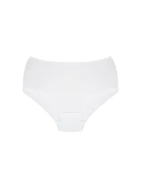 Akbeniz Beyaz Pamuklu Büyük Beden Kadın Külot Akbeniz 40264 - Alternatif Görünüm