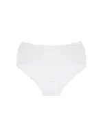 Beyaz Pamuklu Büyük Beden Kadın Külot Akbeniz 40264 Beyaz detay görünüm